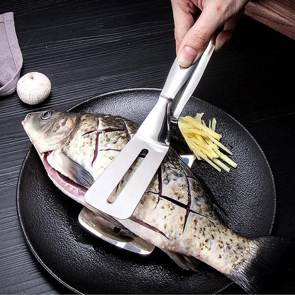 Stainless Steel Flip & Grip Tongs