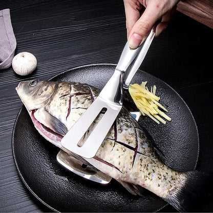 Stainless Steel Flip & Grip Tongs